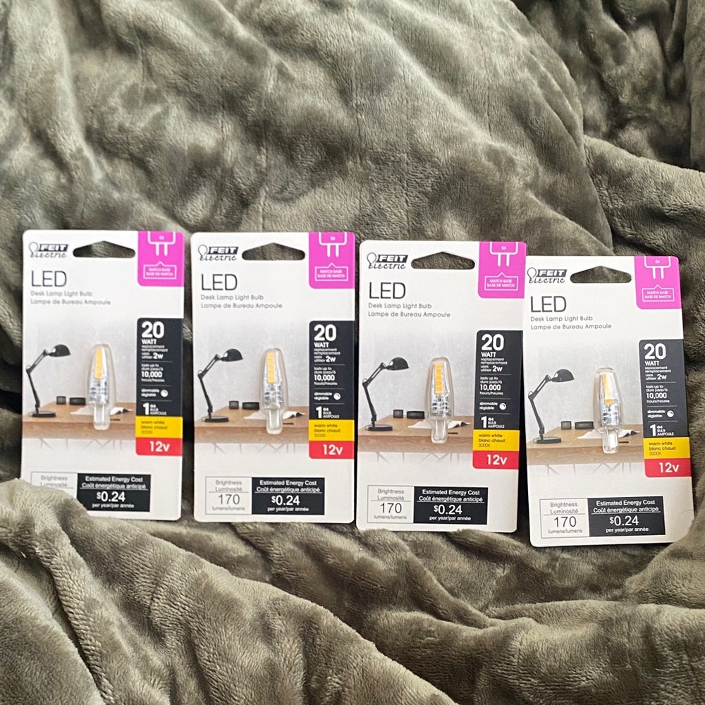 FEIT Electric 2 watts G4 LED Bulb 170 lumens Daylight 5000K Specialty 20 Watt